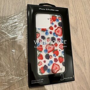 Wildflower Fruit Tart iPhone 13 Pro Max Case